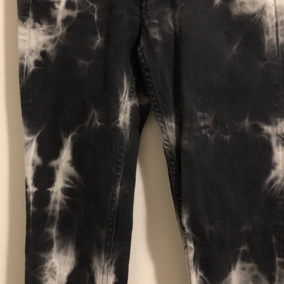 French Connection denim tie dye skinny jeans - Picture 7 of 11